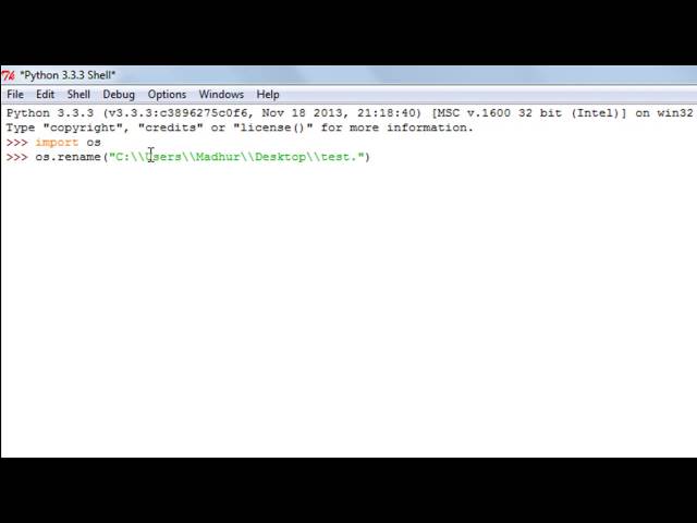Python Programming Tutorial - 43: Renaming & Deleting Files