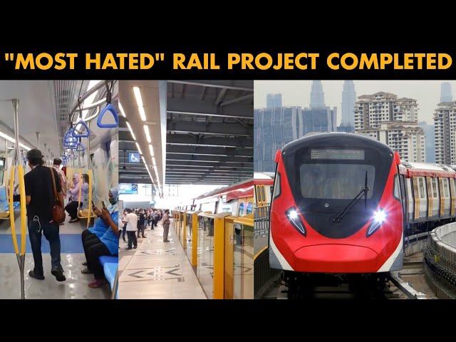 Southeast Asia's First "Duck Face" Train to be Ready in Malaysia! | MRT PUTRAJAYA PHASE ONE