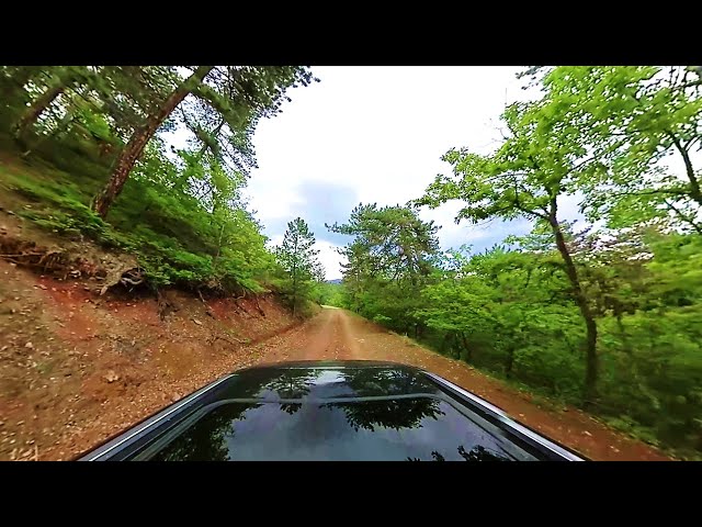 VR 360° Video through Mountain Roads - insta360 One R Twin Edition 360° Camera