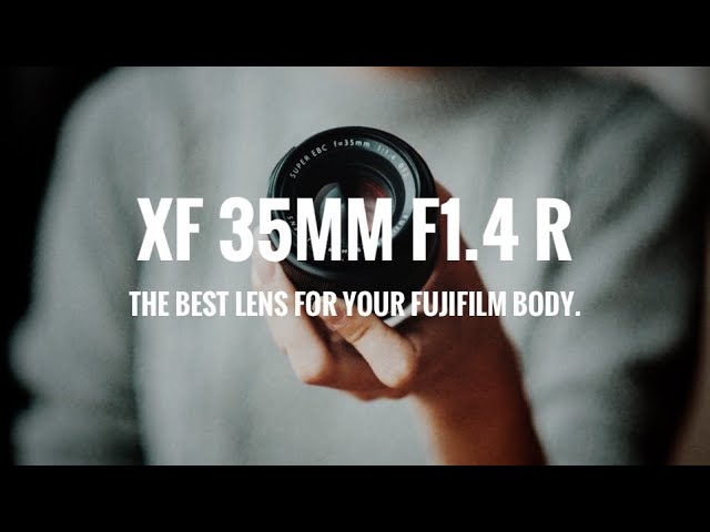 Fujifilm's Best Lens Is The Only One You Need || XF 35mm F1.4 R