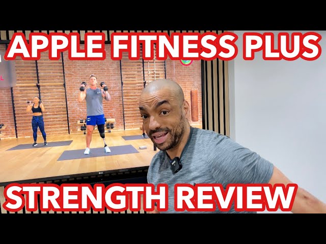 APPLE FITNESS PLUS STRENGTH – DOES IT WORK? (I did EVERY 20 minute strength workout.)