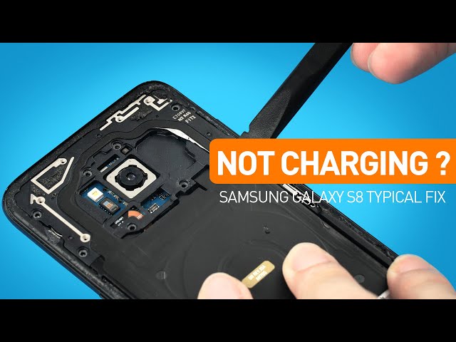 Samsung Galaxy S8 Not Charging-Here Is The Typical Fix (4K Video)-samsung s8 charging problem三星不充电维修