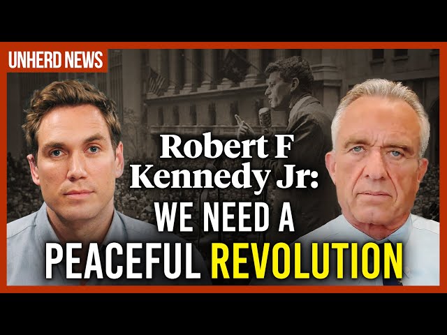 Robert F Kennedy Jr: "We need a peaceful revolution"
