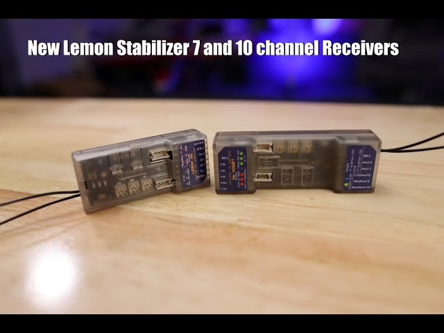 New Receivers from Lemon RC