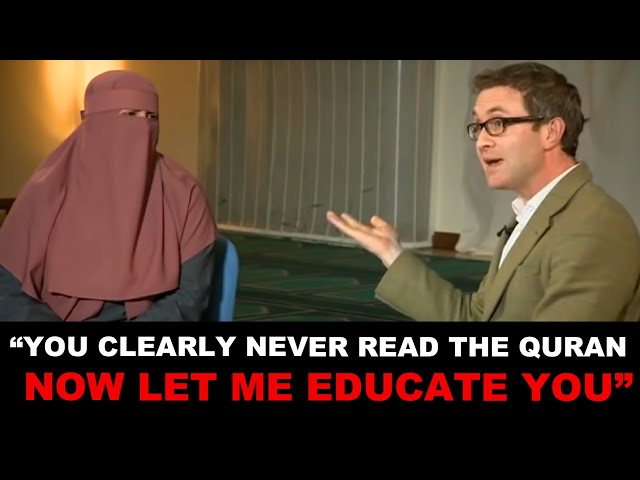 "It's Highly Undesirable", Douglas Murray SCHOOLS Muslim Activist Wearing Niqab in Britain