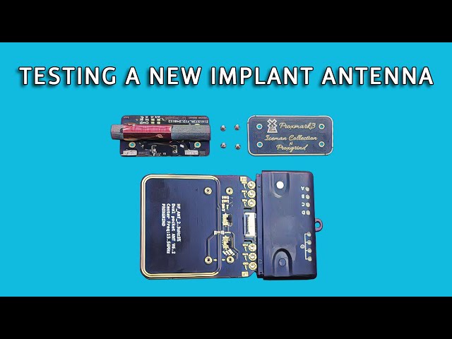 Testing a New Implant Antenna