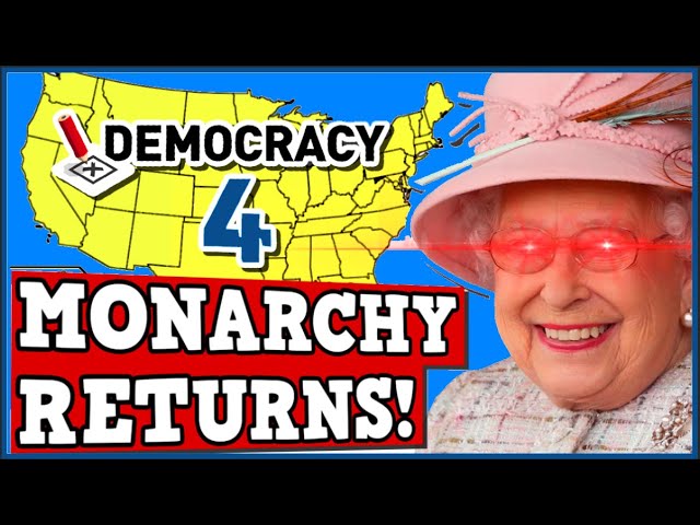 How to break The USA Election So The Queen Wins - Democracy 4 Is Perfectly Balanced with exploits