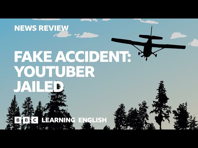 Fake accident - YouTuber jailed: BBC News Review