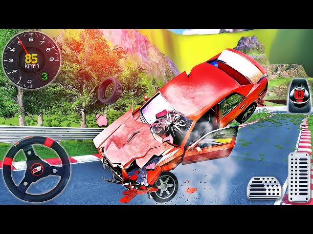 Car Crash Beam Racing Simulator - Real Extreme Derby Car Driving 3D - Android GamePlay #2