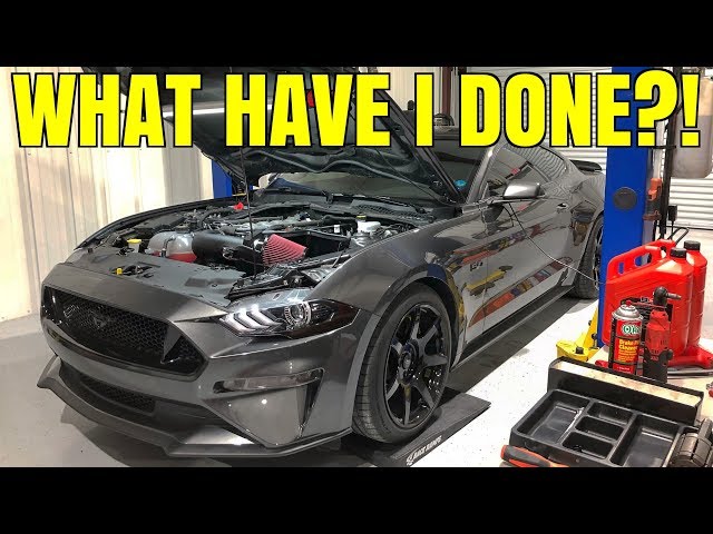 Making my 2018 Mustang CRAZY LOUD & FAST!
