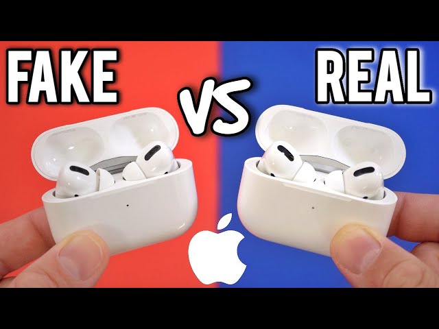 FAKE VS REAL Apple AirPods Pro - Buyers Beware! Perfect Clone!