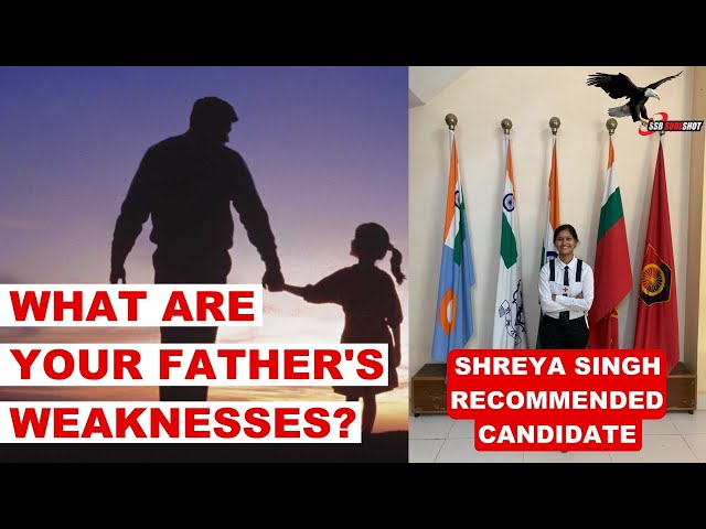 How To Answer About Weaknesses of Your Father & Mother? by Recommended Candidate Shreya Singh