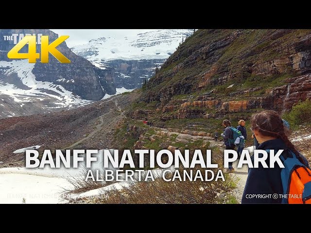 BANFF NATIONAL PARK - CANADA, Alberta, Travel, 4K UHD