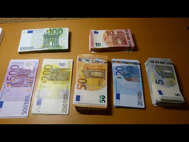 Counting all kinds of EURO banknotes