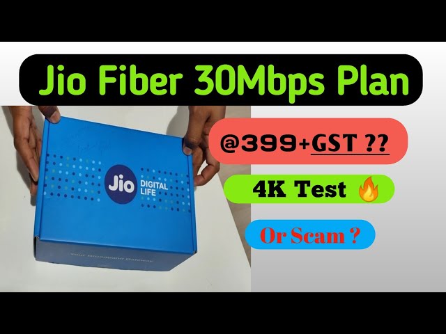 Jio Fiber Speed Test | Jio fiber speed test 30mbps | 4K Video Test | Beetal Landline