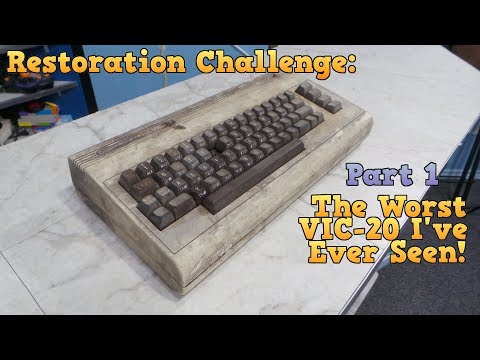 Restoration - The Worst VIC-20 I've ever seen - Part 1