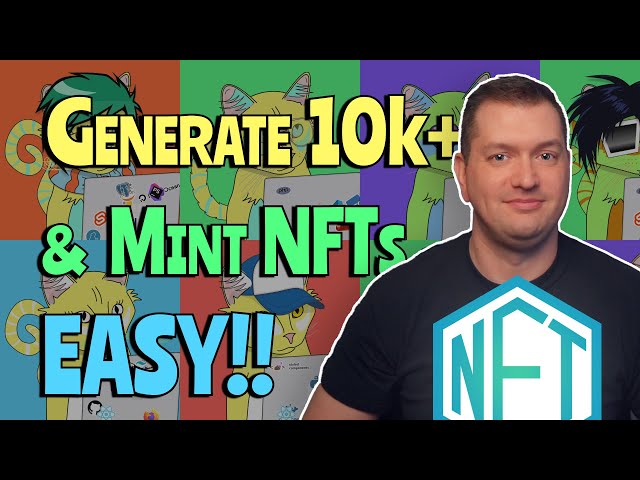 How To Create An ENTIRE NFT Collection (10,000+) & MINT In Under 1 Hour Without Coding Knowledge