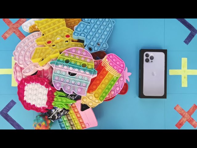 Fidget Toy Trading Compilation #27 - iPhone 13 Pro Max VS Pop It