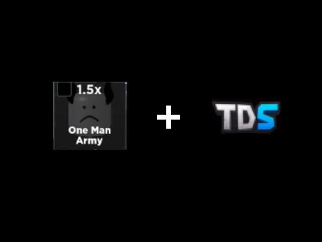 One Man Army NST Challenge | Tower Defense Simulator