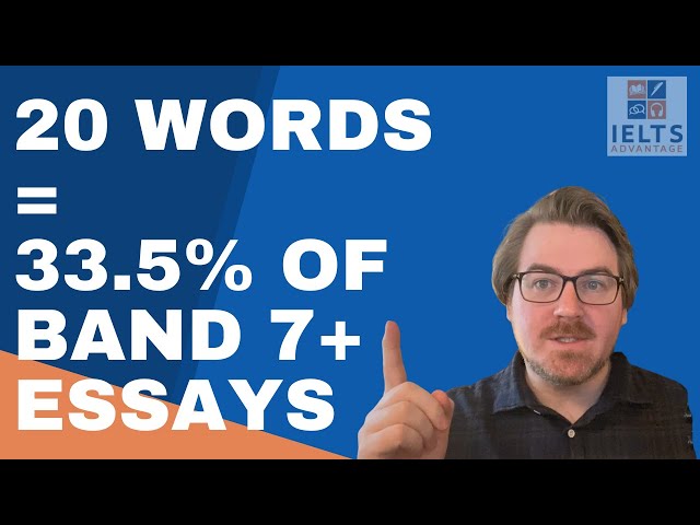 Most Band 9 Students Use These 20 Words