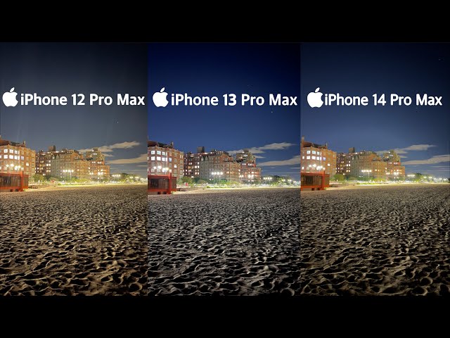 iPhone 14 Pro Max vs 13 Pro Max vs 12 Pro Max | Camera Test