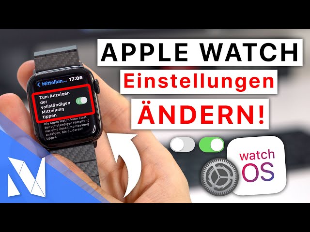 Apple Watch Einstellungen, die du SOFORT ändern solltest (watchOS 8) | Nils-Hendrik Welk