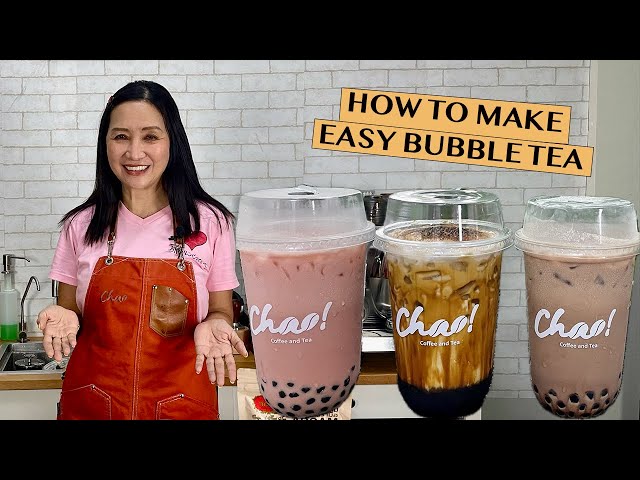 3 EASY METHODS TO MAKE BUBBLE TEA AT HOME, MILK TEA SHOPS OR CAFES!