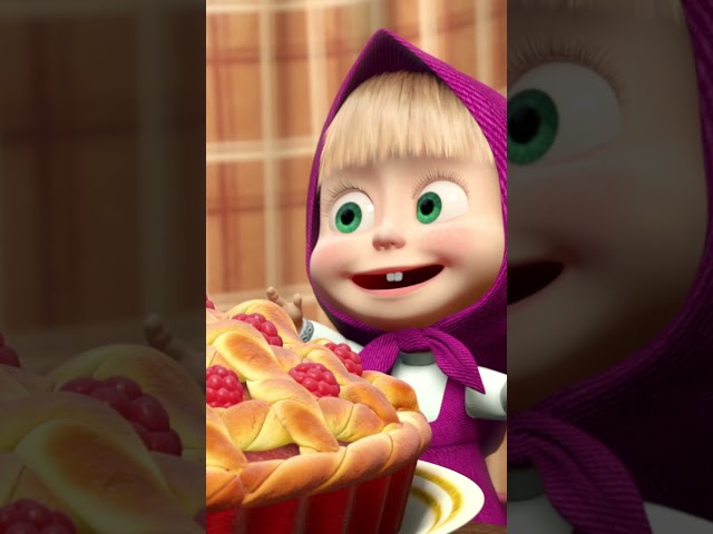 Yum, strawberry! Give me, give me! 🫴🍓 #Holdyourbreath #MashaAndTheBear #Shorts #cartoonforkids #kids