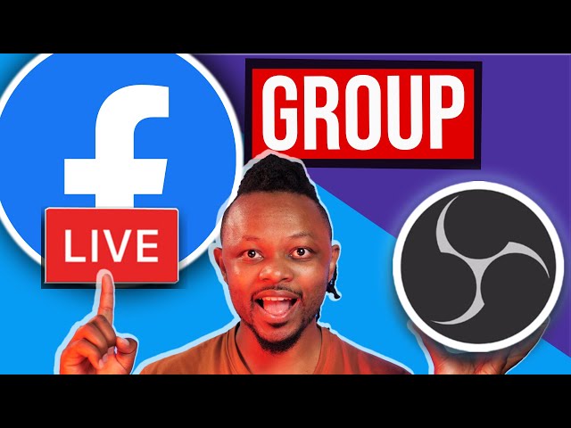 How To LIVE STREAM In A Facebook GROUP Using OBS Studio( Step by Step)