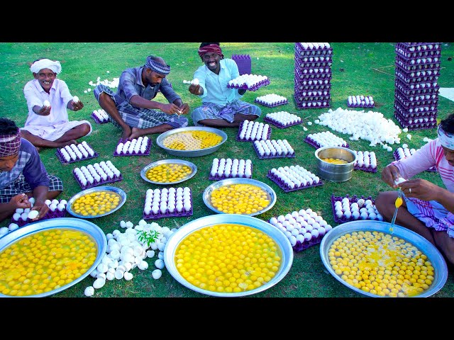 1500 EGGS | Three Types Of Scrambled Egg Recipes Cooking In Village | Quick and Easy Egg Recipes