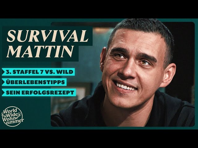 Survival Mattin über die 3. Staffel #7vsWild, Überlebenstipps und eine irre Wildschwein-Begegnung