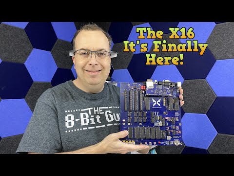 The Commander X16 has finally arrived!