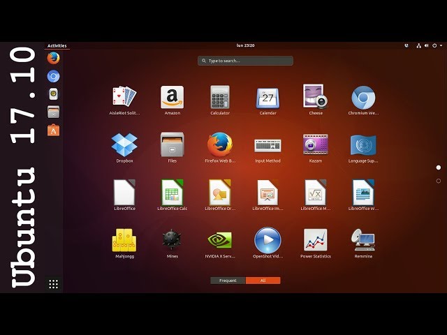 Ubuntu 17.10 • First Boot and Overview