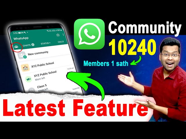 Whatsapp Community Features Hindi | Whatsapp Community Kya Hai, Update | Whatsapp Features 2022