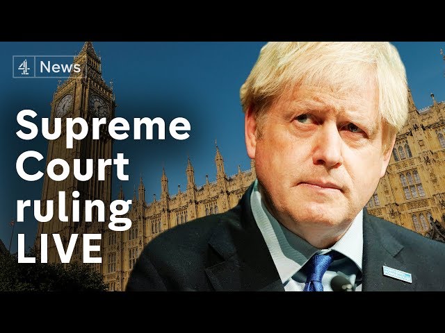 Supreme Court Parliament suspension decision LIVE | Brexit