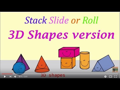 2D shapes and 3D Objects