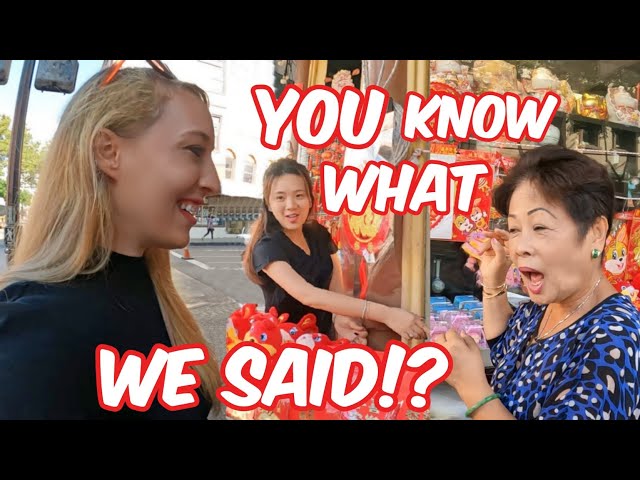 “Did you just say…” Catching people in 4 languages, wait until you see their reactions
