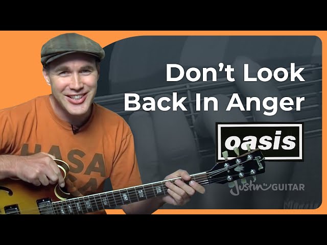 Dont Look Back In Anger by Oasis | Easy Guitar Lesson