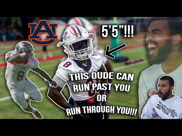 The SHORTEST, FASTEST, STRONGEST Running Back You've Ever Seen!! Shaun Shivers Highlights [Reaction]