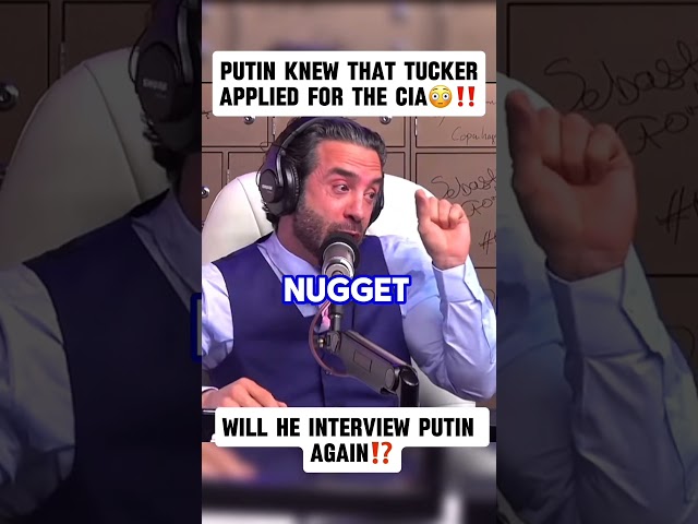 Putin Knew that Tucker Applied for the CIA