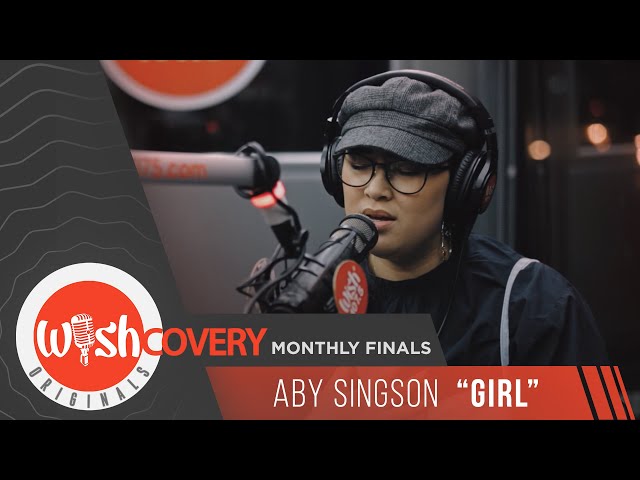 Aby Singson performs "Girl" LIVE on Wish 107.5 Bus