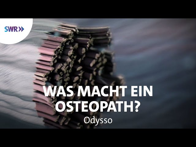Osteopathie - Zugriff auf das Bindegewebe | SWR Wissen