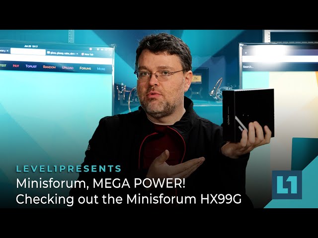 Minisforum, MEGA POWER! Checking out the Minisforum HX99G