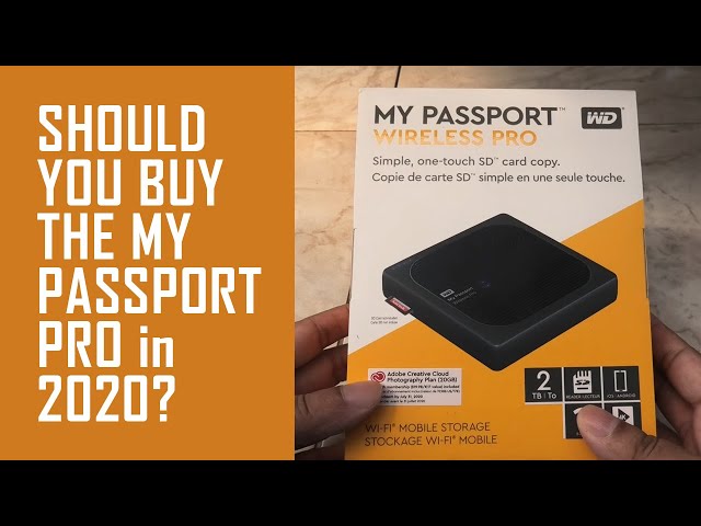 WD My Passport Wireless Pro Unboxing & Set Up Guide 2021