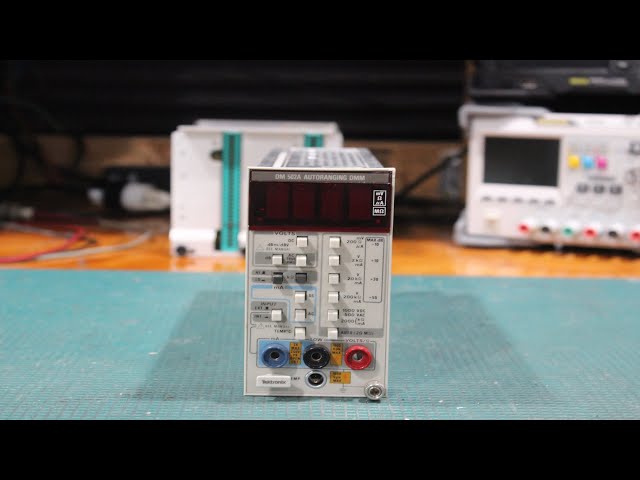 Tektronix DM 502A Restoration and Calibration for a Viewer