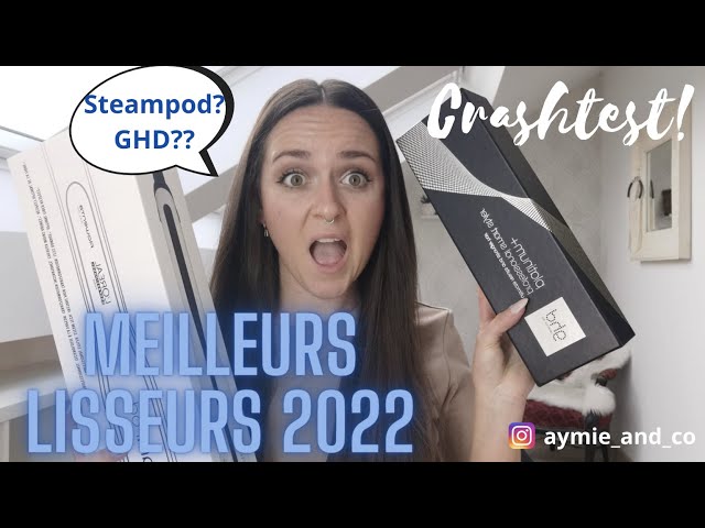 Steampod 3.0 VS GHD Platinium + Je teste les MEILLEURS LISSEURS 2023!