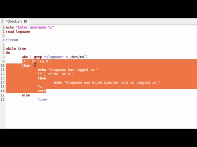 Shell Scripting Tutorial-56: Know when users log in Part One