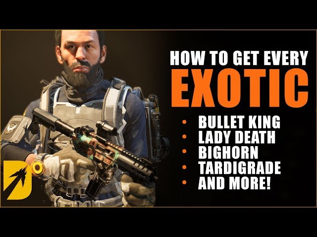 How to Get Every Division 2 Warlords of New York Exotic (Bullet King, Lady Death, & More)