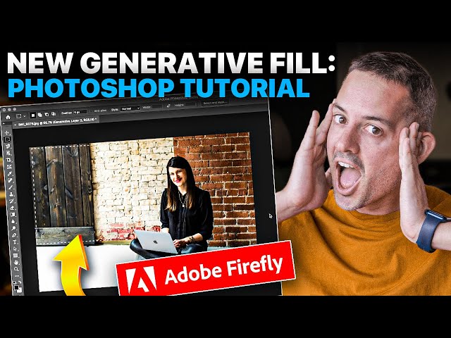 Generative Photoshop Fill by Adobe Firefly (Quick & Easy Tutorial)