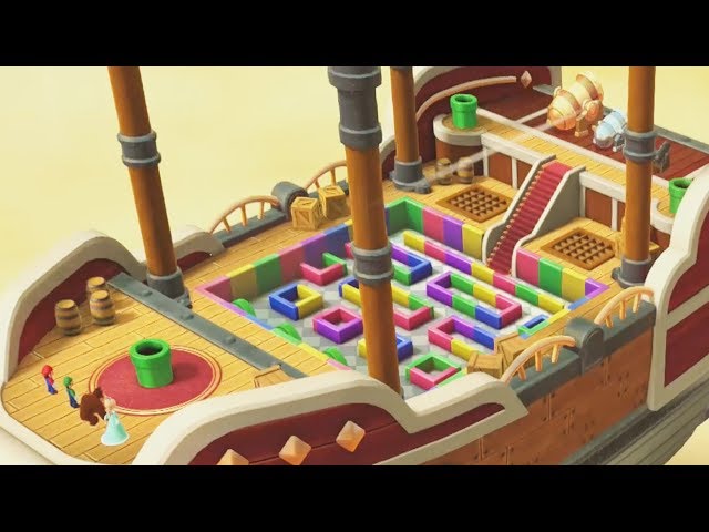 Mario Party 10 MiniGames - Mario Vs Luigi Vs Donkey Kong Vs Rosalina (Master Cpu)